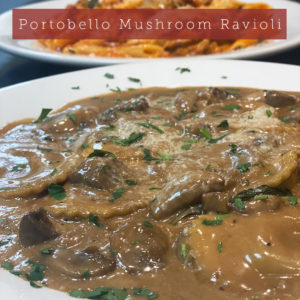 Portobello Mushroom Ravioli