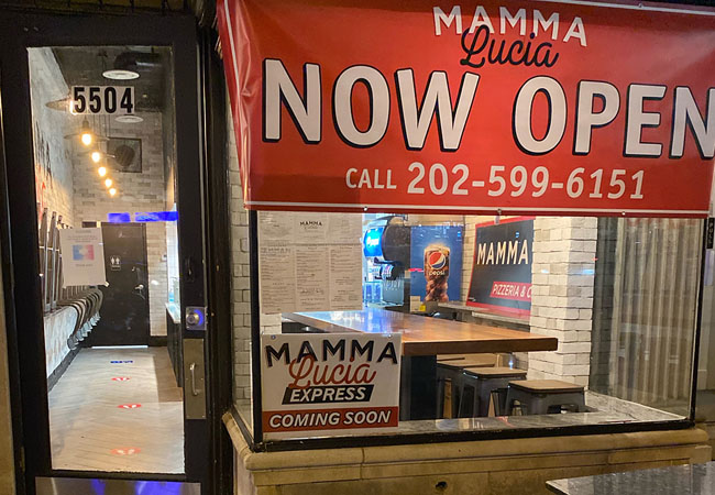 Mamma Lucia Chevy Chase Washington DC Location Grand Opening